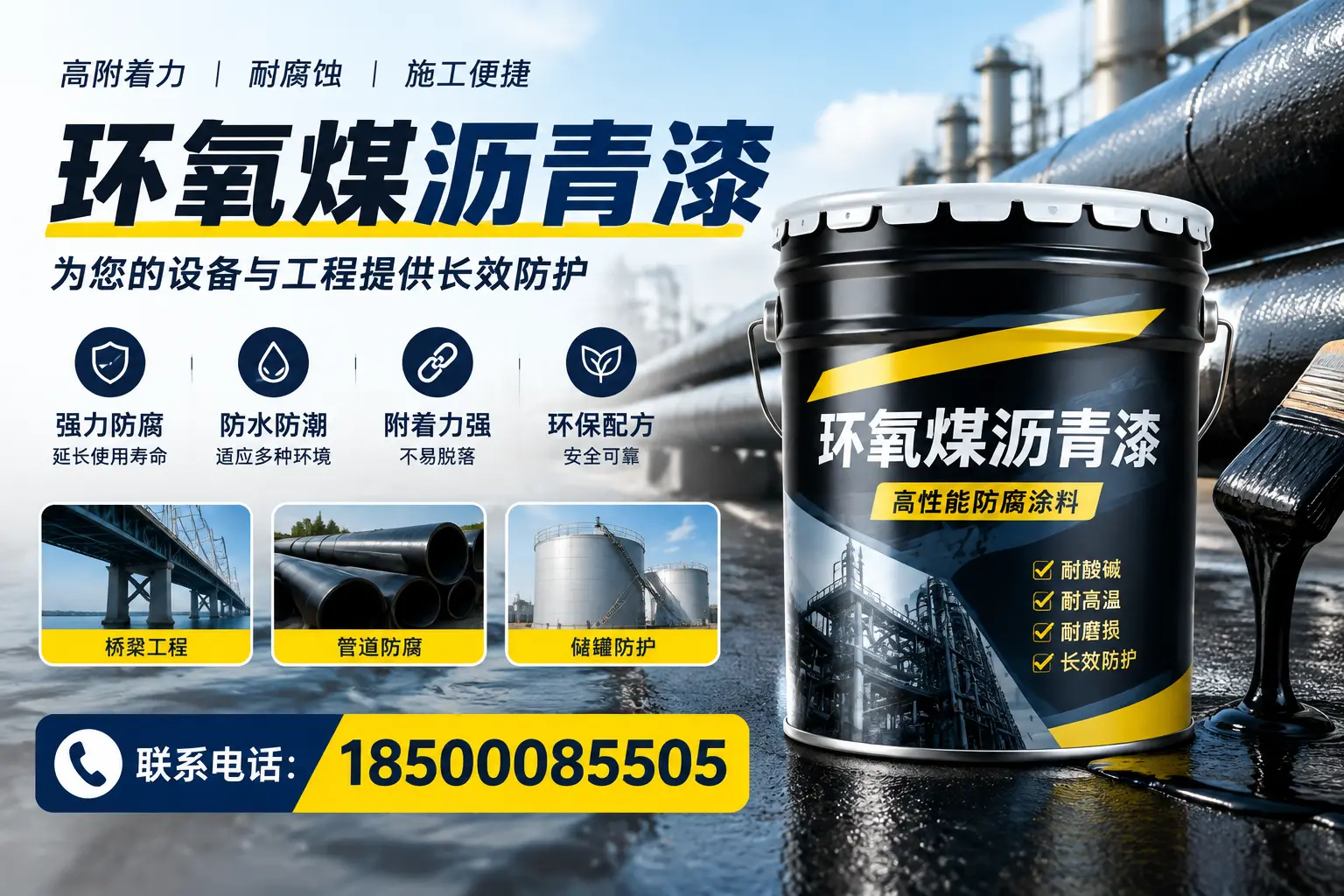 环氧煤沥青漆与其他涂料的对比分析,助力营口企业决策